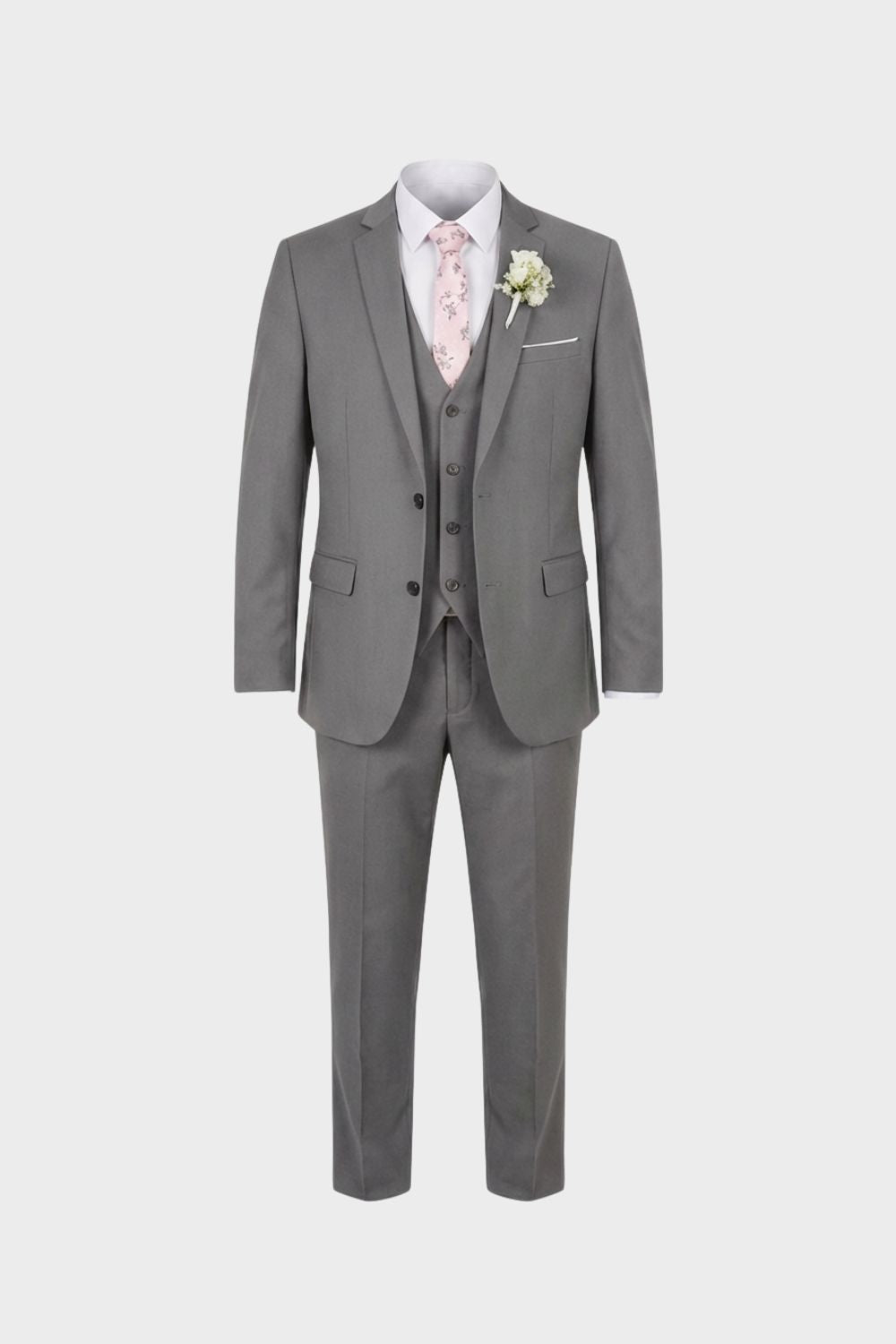 Men's 3-Piece Suit with Vest