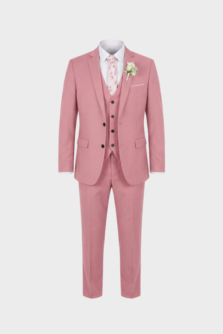 Men's 3-Piece Suit with Vest