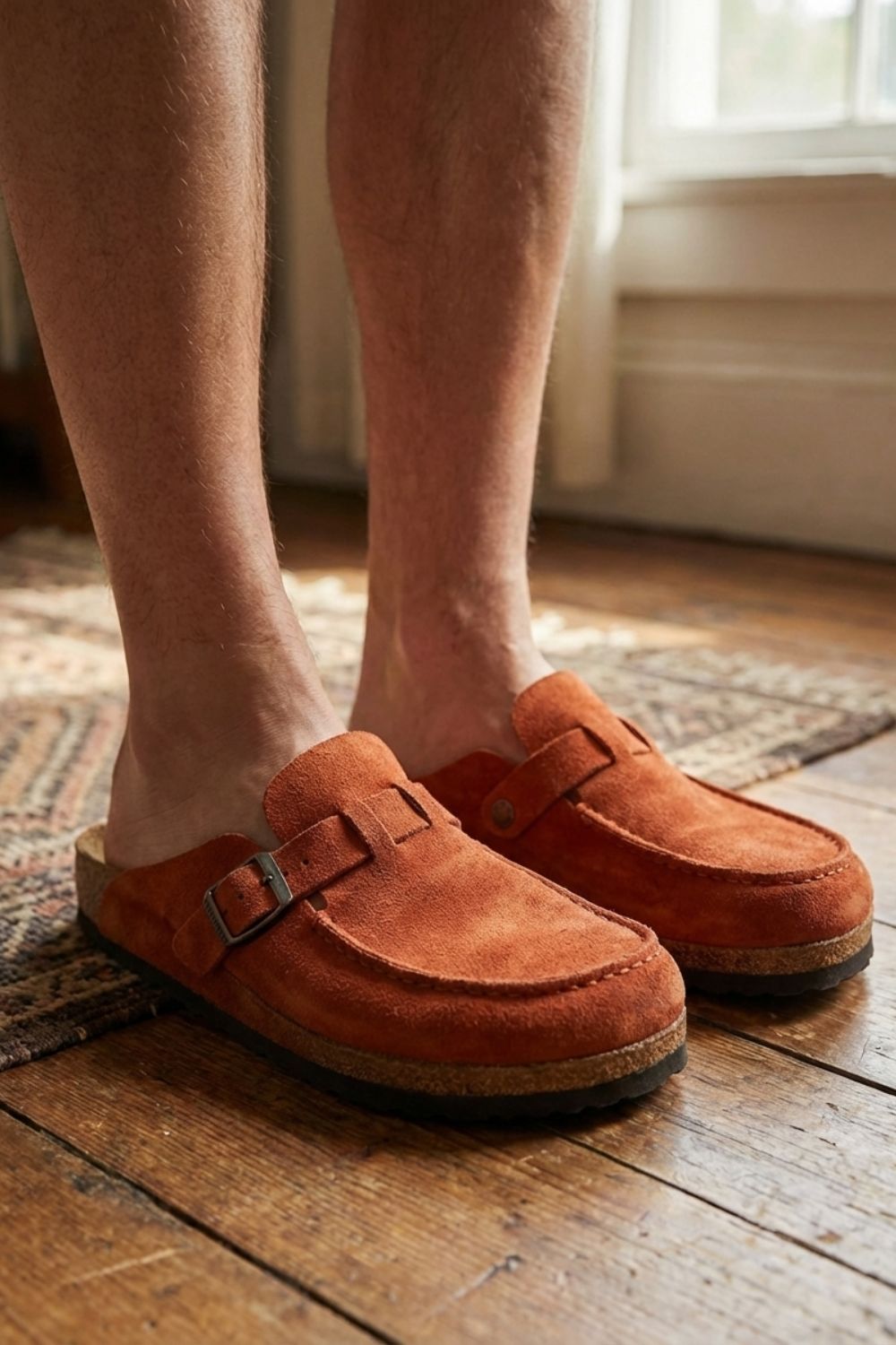 Ladies' Closed Clogs with Buckle