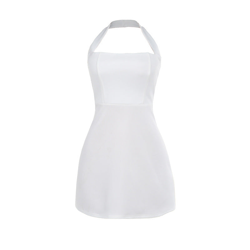 Women’s Elegant Halter Neck Mini Dress