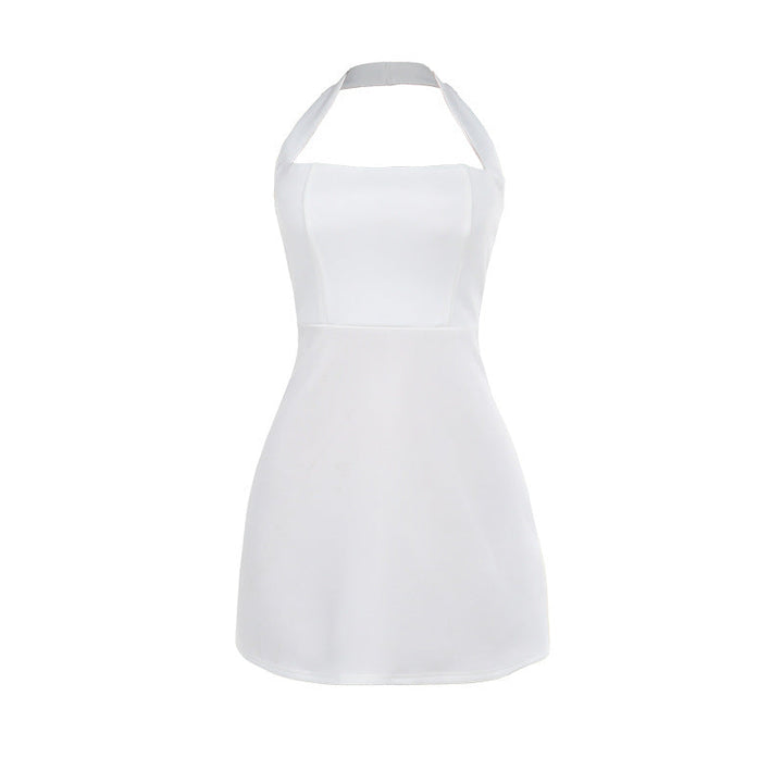Women’s Elegant Halter Neck Mini Dress