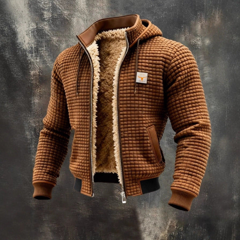 Men's Hoodie with Internal Insulation