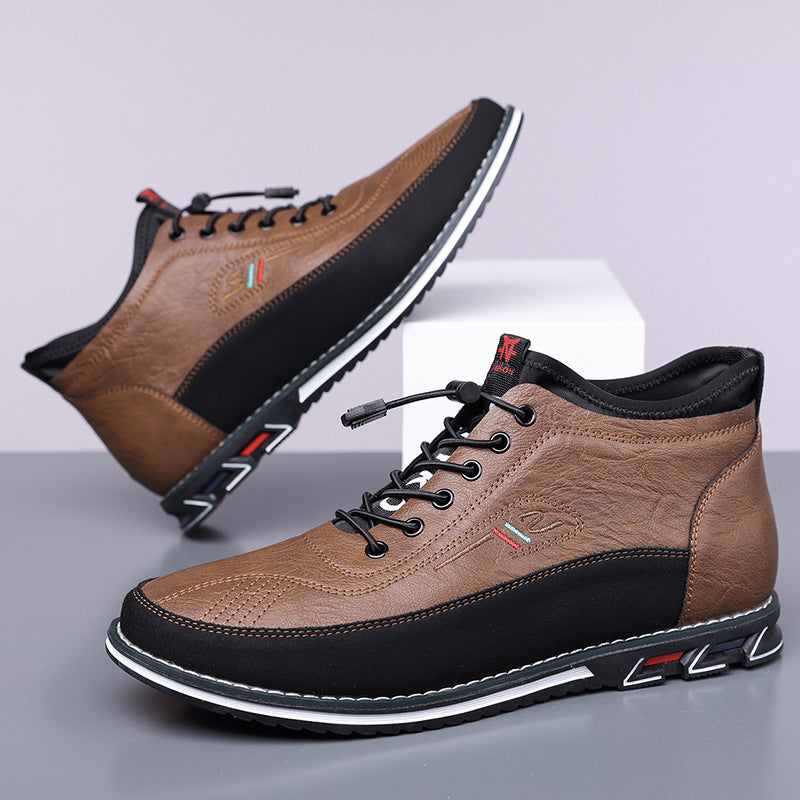 Oxford Barefoot Hi-Top Sneakers