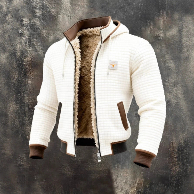 Men's Hoodie with Internal Insulation