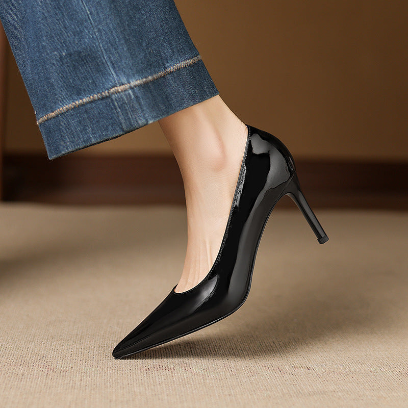 Evron Genuine Leather Heels