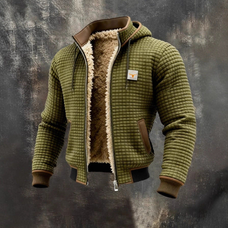 Men's Hoodie with Internal Insulation