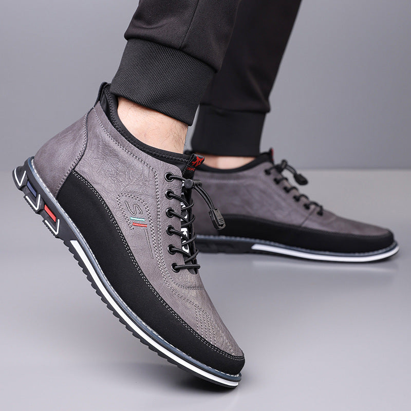 Oxford Barefoot Hi-Top Sneakers