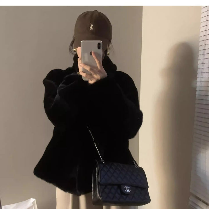 Women's Sweater | with a High Neck in a Loose Fit