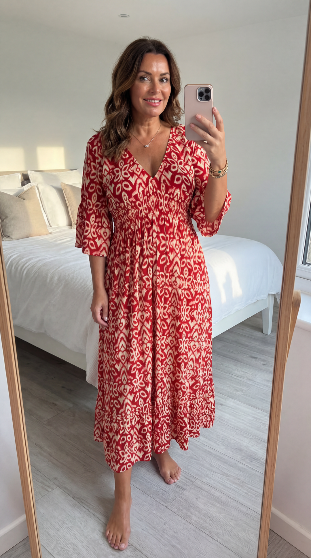 Bohemian Midi Dress by Selene
