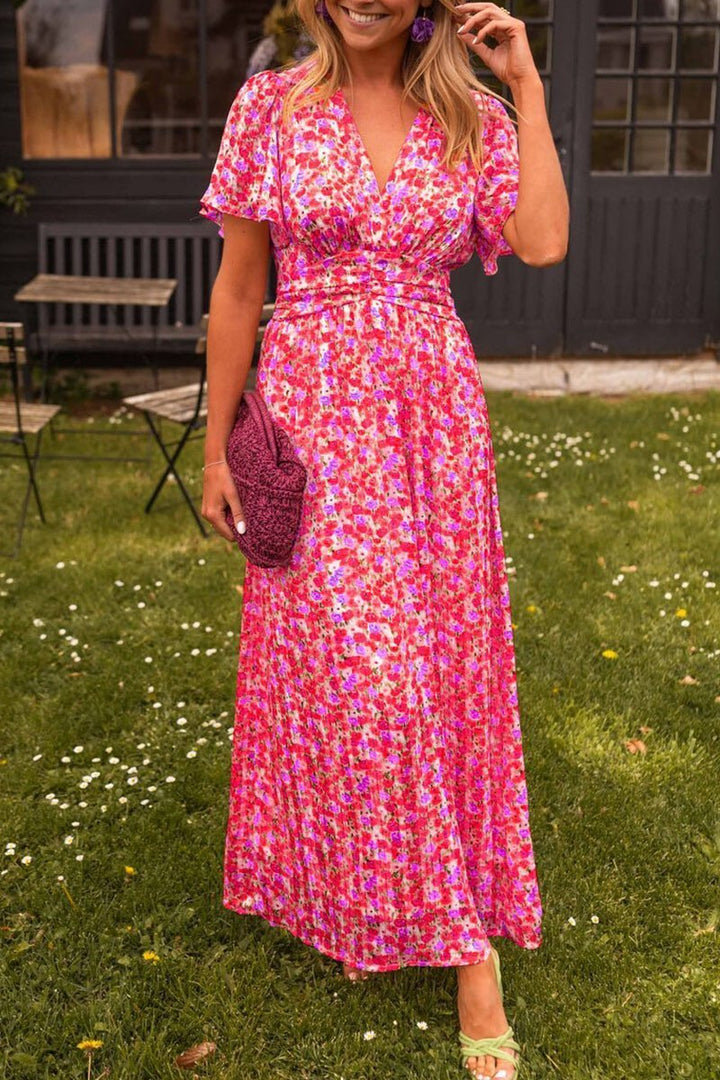 Lyra | Floral Elegance Maxi Dress