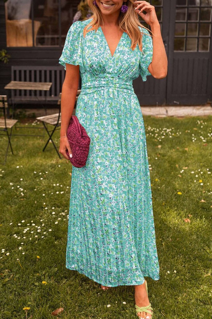 Lyra | Floral Elegance Maxi Dress