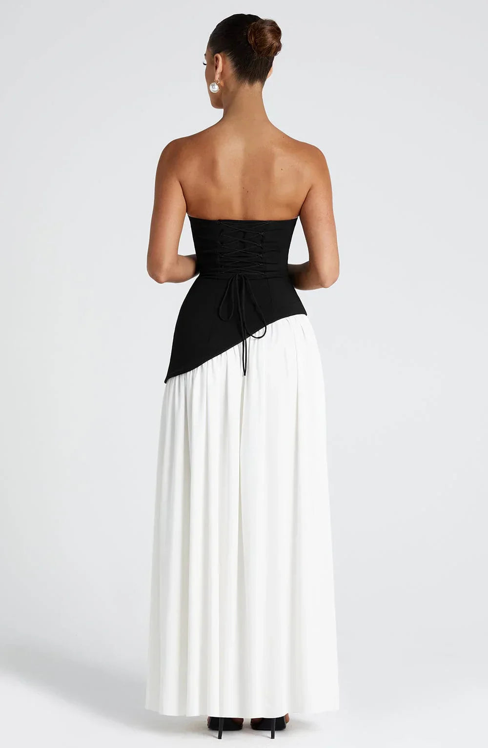 Rhoda | Sculptural Romance Maxi Gown