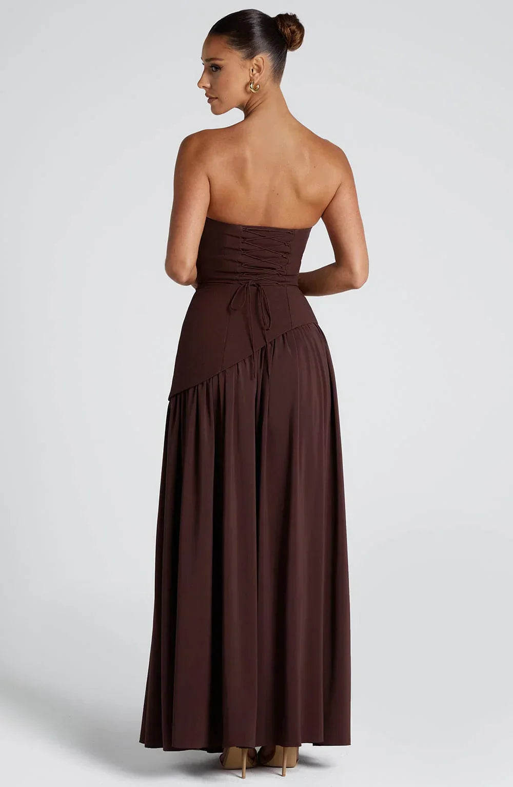 Rhoda | Sculptural Romance Maxi Gown