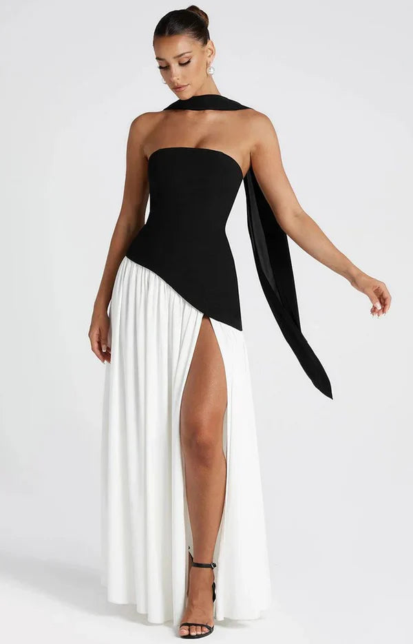 Rhoda | Sculptural Romance Maxi Gown
