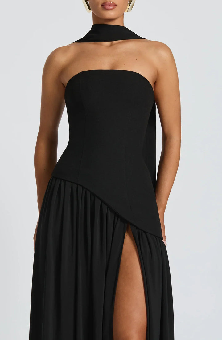 Rhoda | Sculptural Romance Maxi Gown