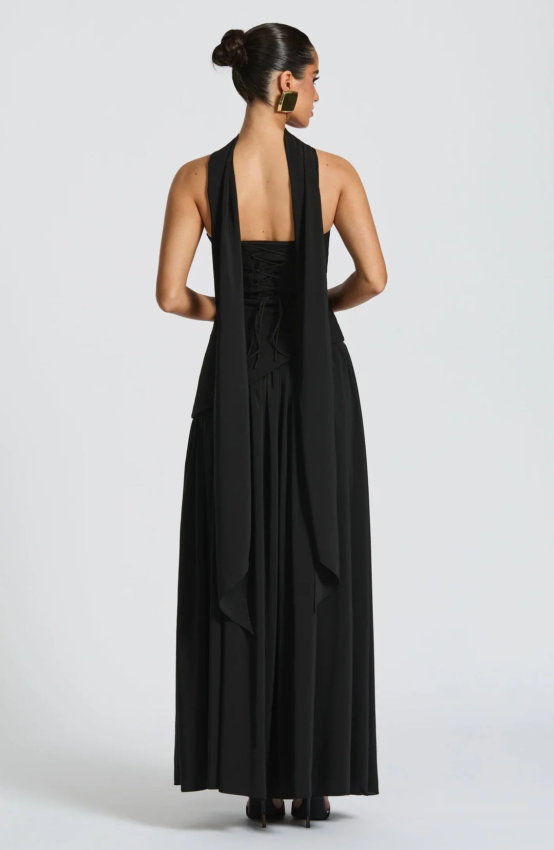 Rhoda | Sculptural Romance Maxi Gown
