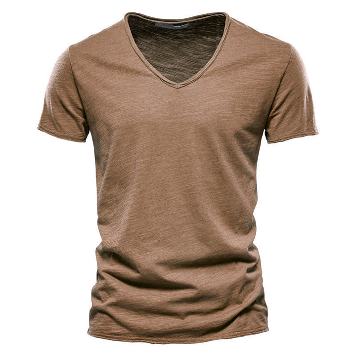 Men’s Casual V-Neck Short Sleeve T-Shirt