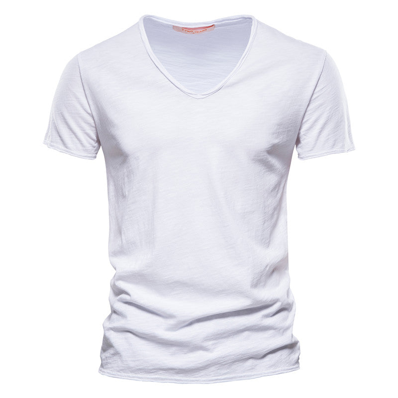 Men’s Casual V-Neck Short Sleeve T-Shirt