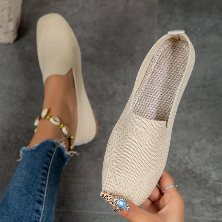 Women’s Breathable Knit Slip-On Shoes