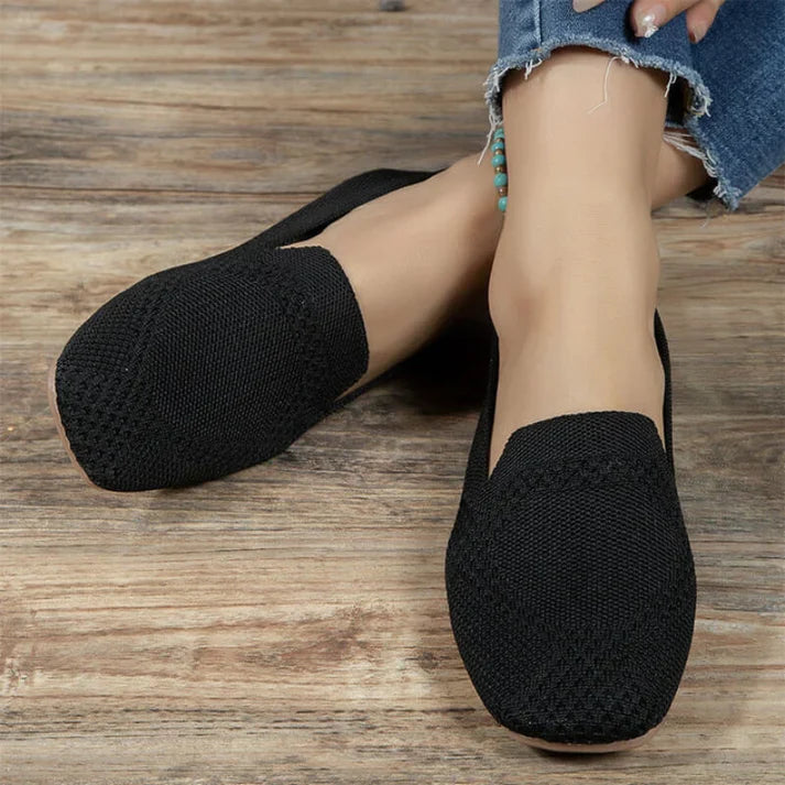 Women’s Breathable Knit Slip-On Shoes