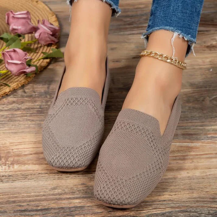 Women’s Breathable Knit Slip-On Shoes