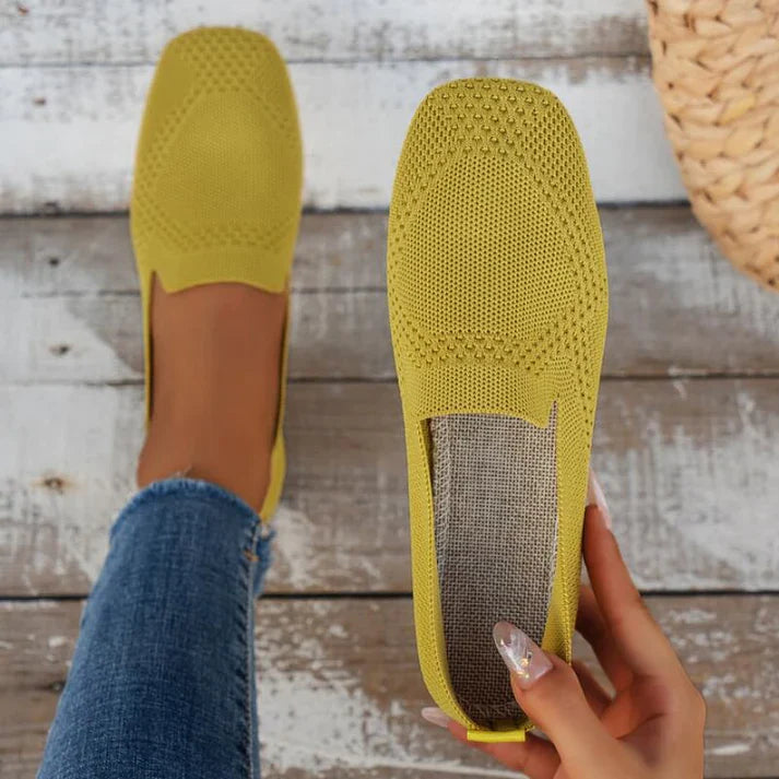Women’s Breathable Knit Slip-On Shoes