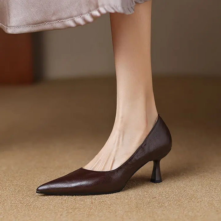 Avero Genuine Leather Heels