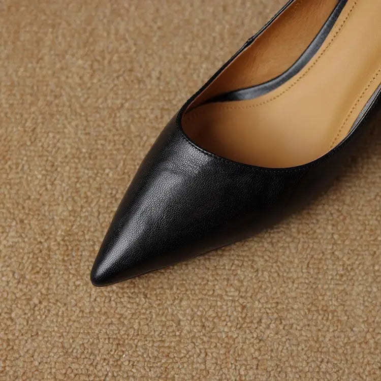 Avero Genuine Leather Heels