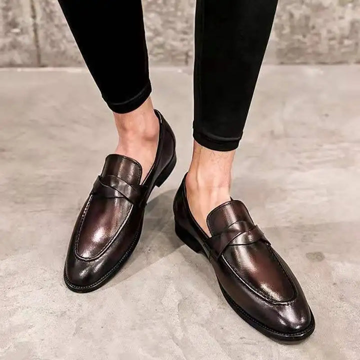 Men's Loafer in Leather Look – Slip-on, Comfort Sole & Timeless Design for Spring & Summer