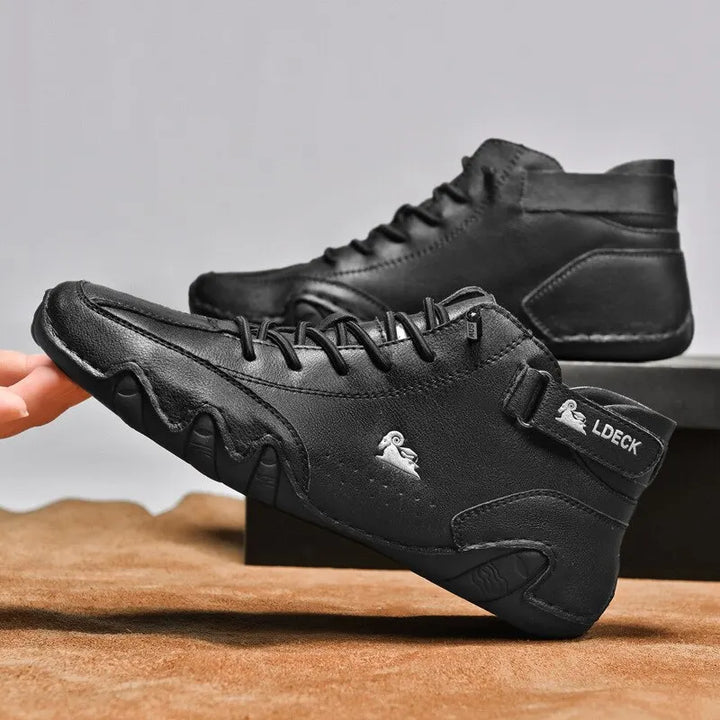 Men’s Casual Lace-Up Ankle Sneakers