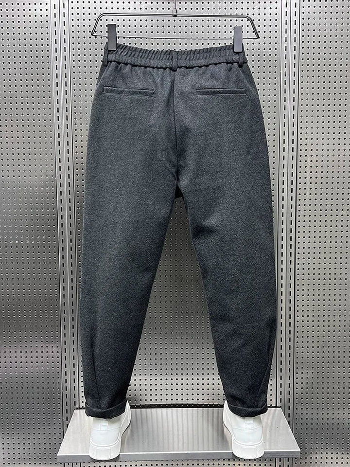 Marcin | Elegant Melange Effect Pants