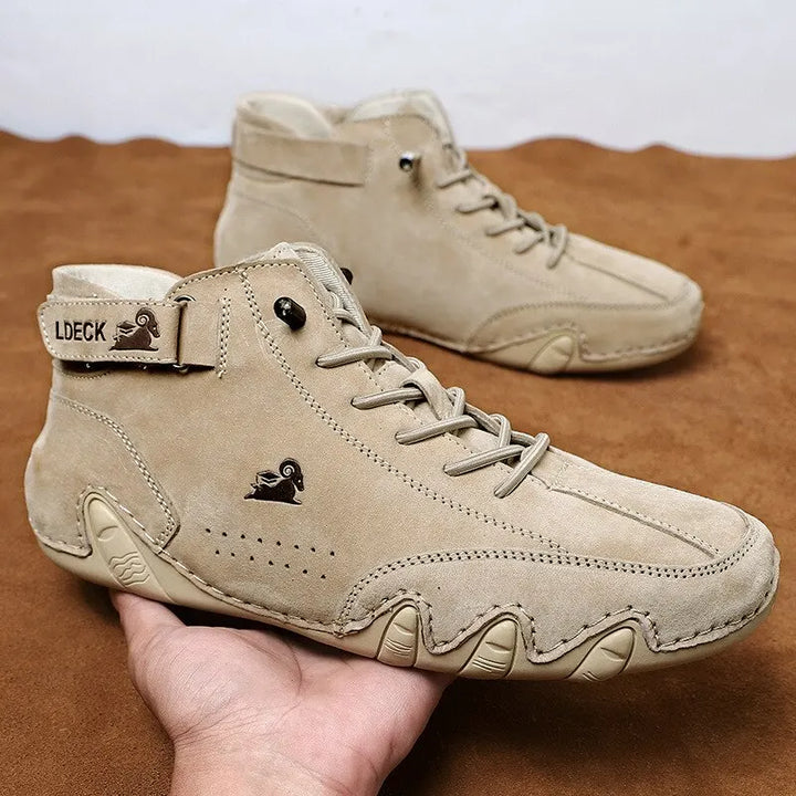 Men’s Casual Lace-Up Ankle Sneakers