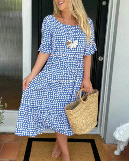 Zora | Airy summer dress inspired by oceans