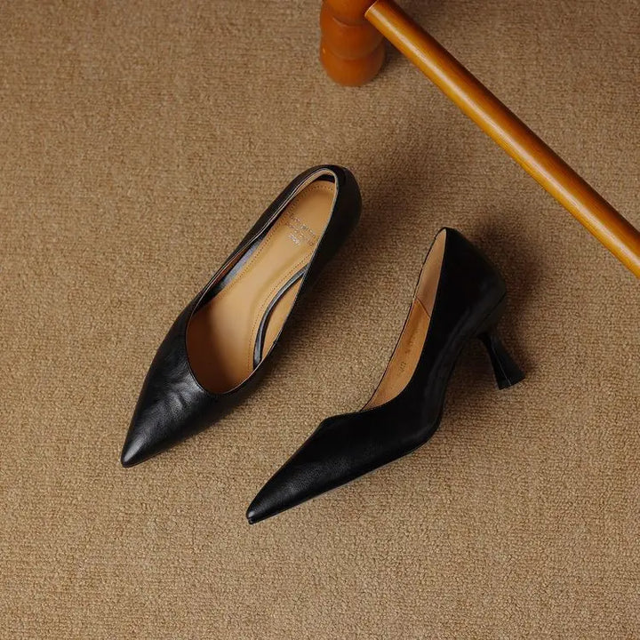 Avero Genuine Leather Heels