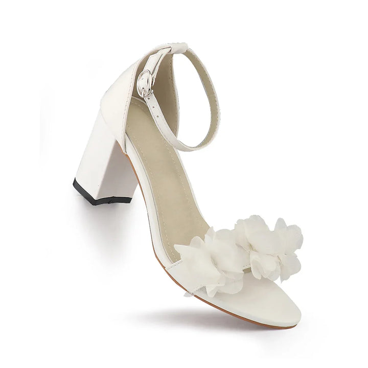Women’s Floral Strap Block Heel Sandals