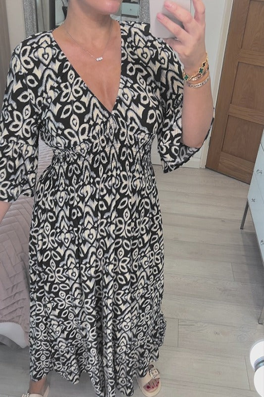 Bohemian Midi Dress by Selene