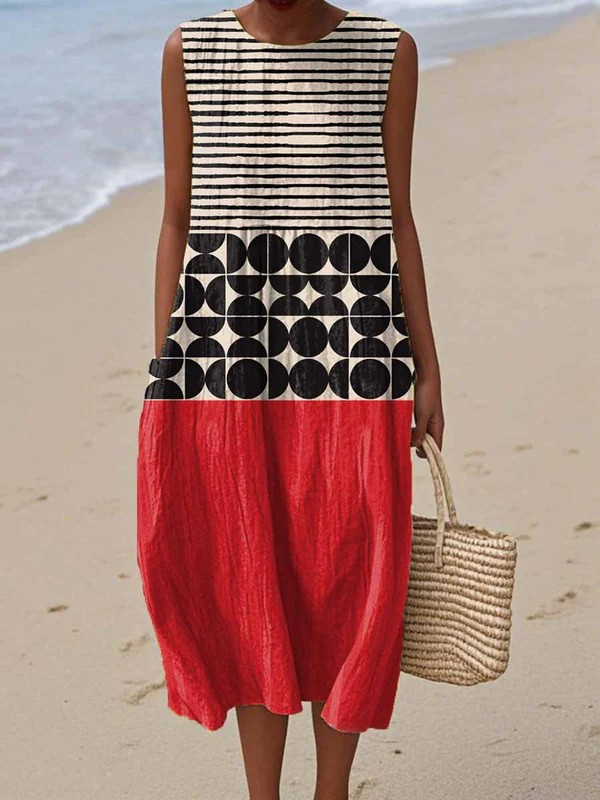 Jane | Lightweight Sleeveless Summer Dress