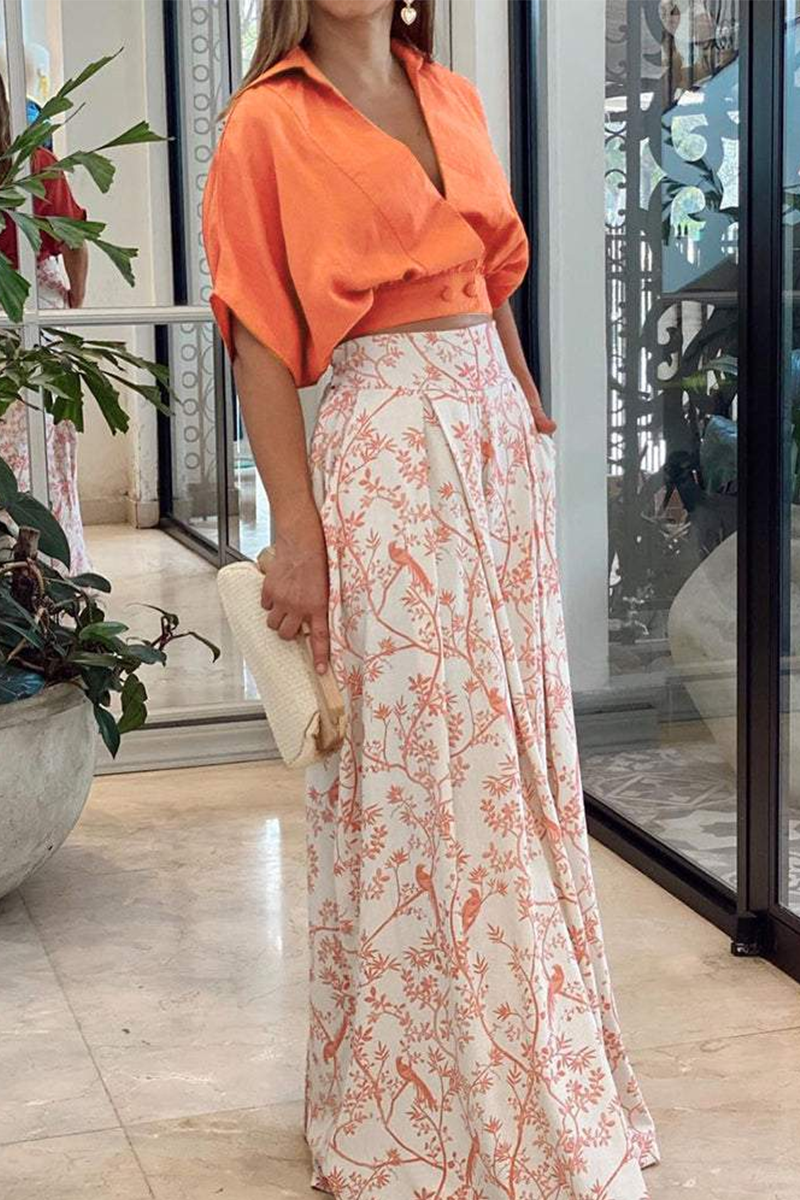 Women’s Elegant Wrap Style Midi Dress