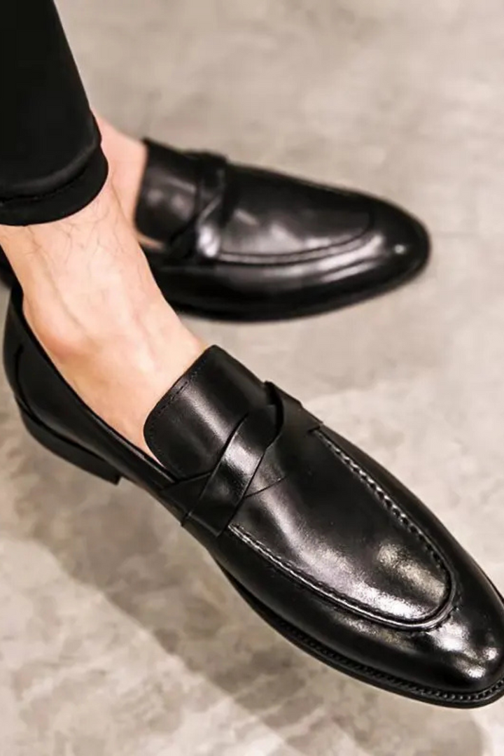 Men's Loafer in Leather Look – Slip-on, Comfort Sole & Timeless Design for Spring & Summer