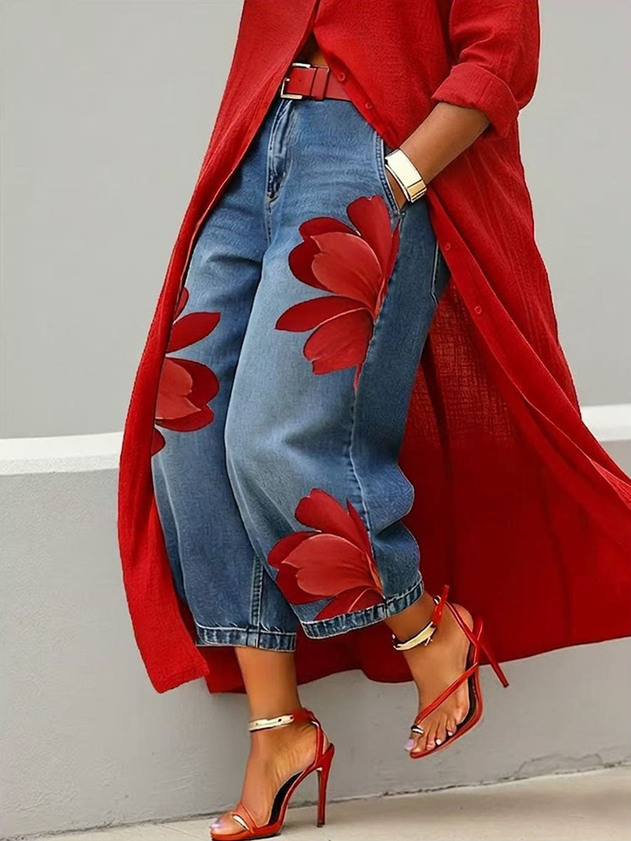 Beatrix | Elegant Loose Fit Jeans