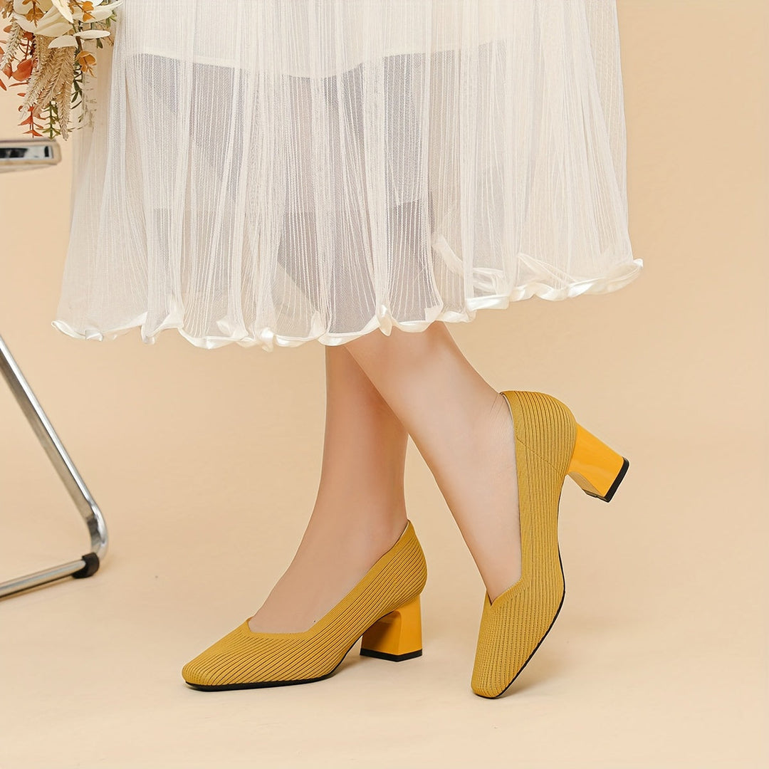 Lindzy | Robust Pumps with Heels for High Comfort