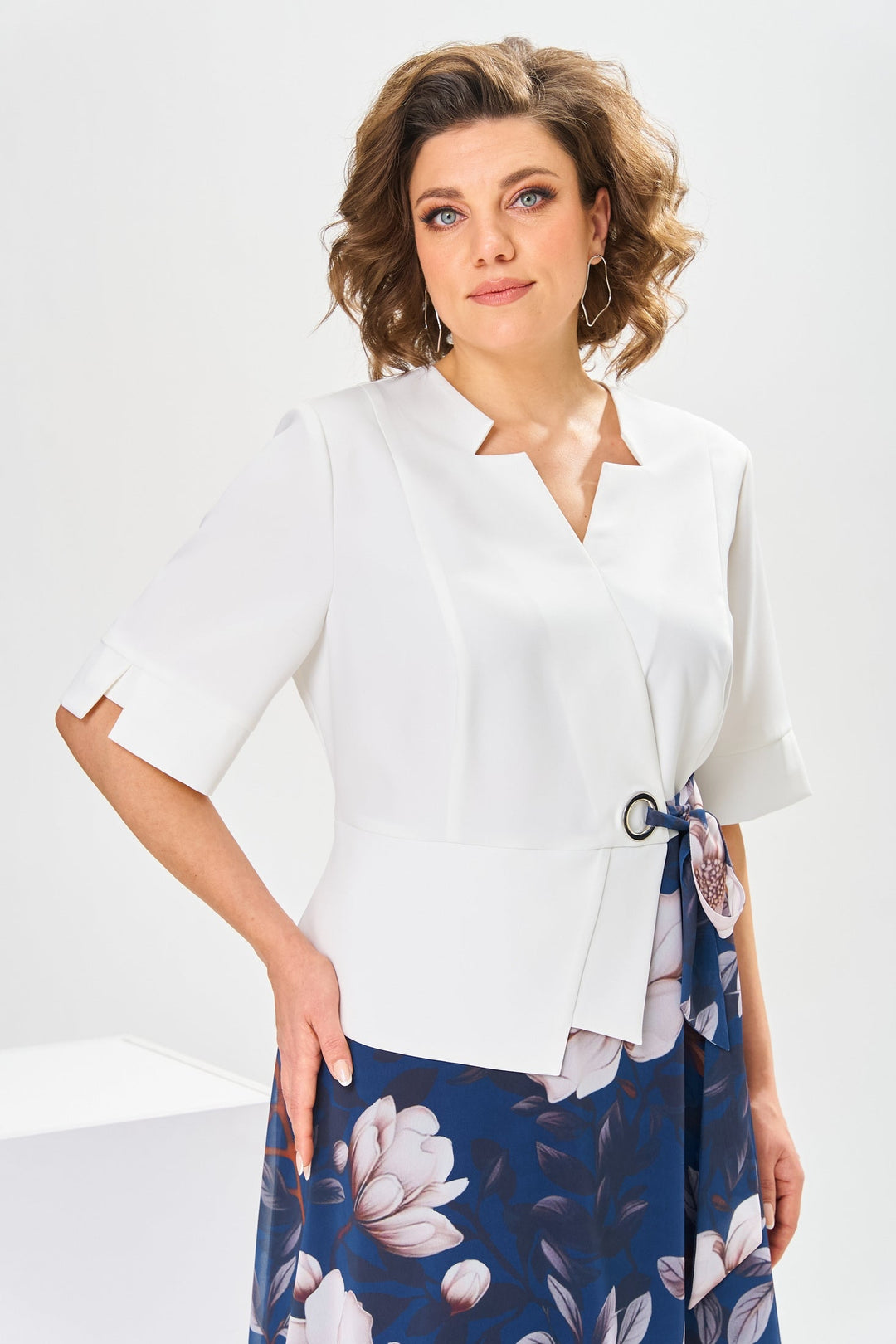 Marjorie | High-Quality Dress with Cotton-Silk Blend