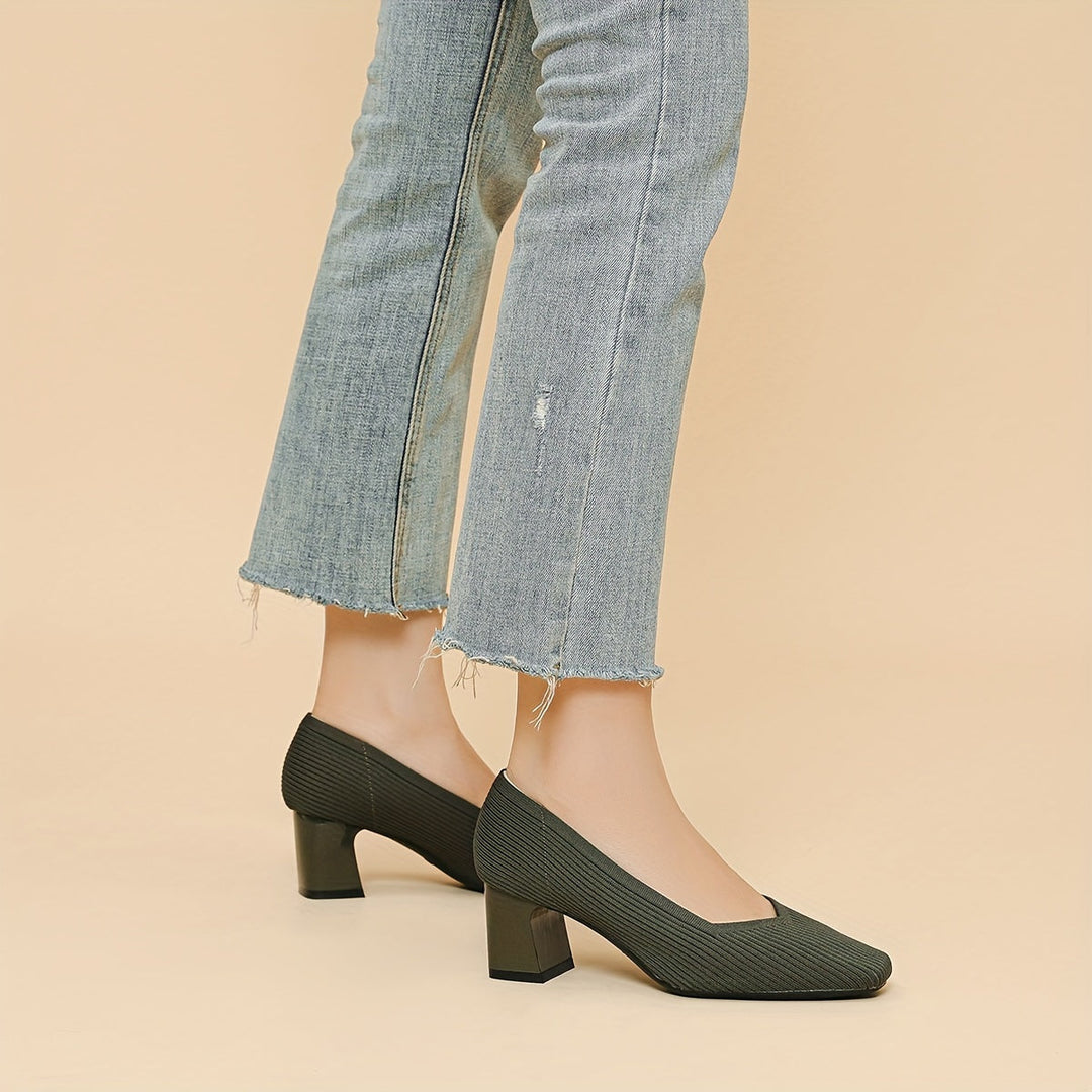 Lindzy | Robust Pumps with Heels for High Comfort