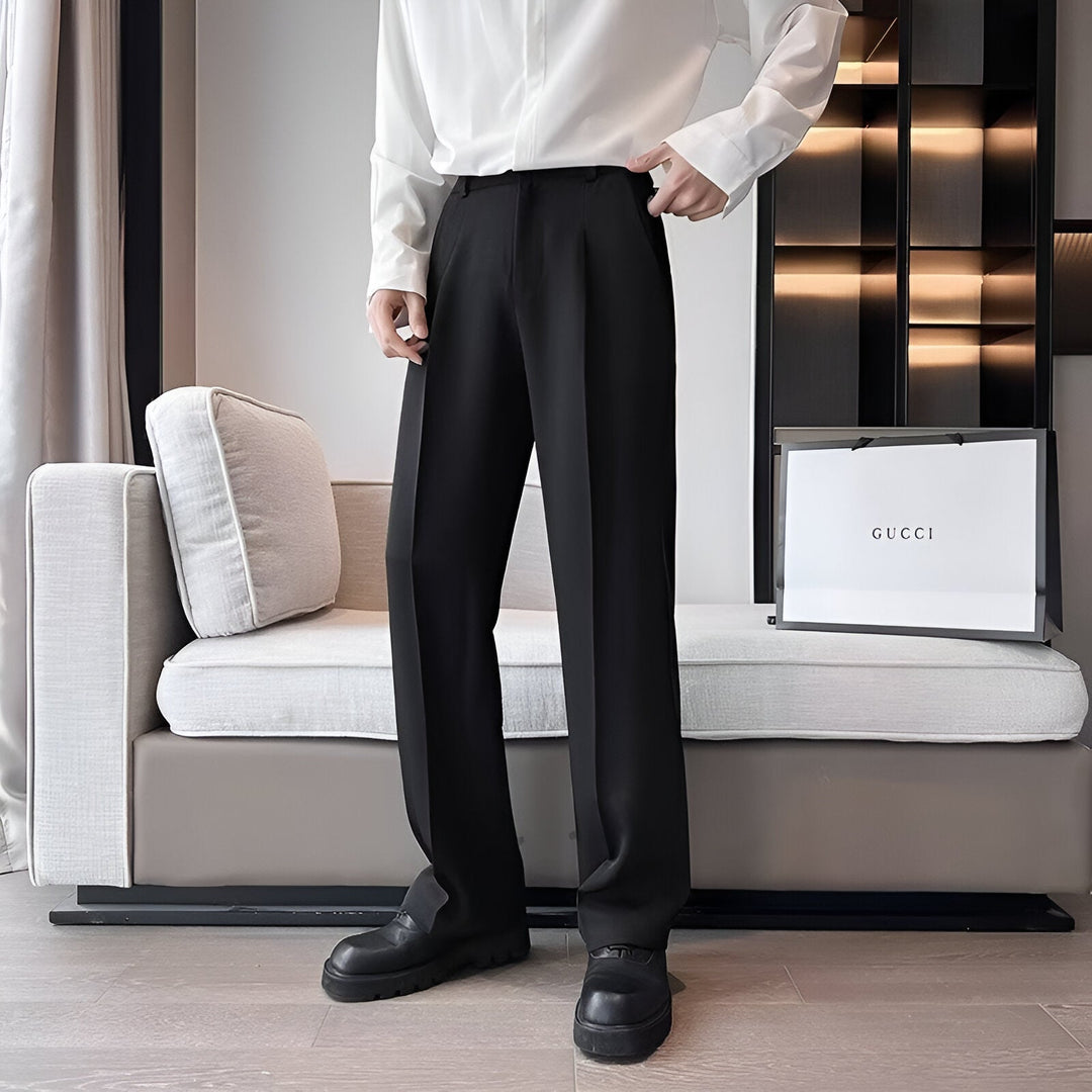Men’s Ribbed Polo Set – Breathable & Stylish