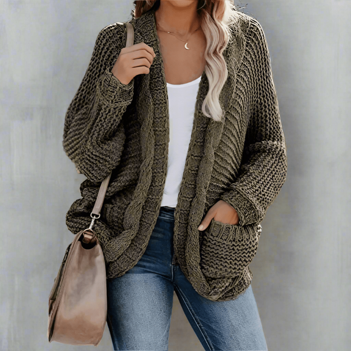 Boho Knit Cardigan with Pockets