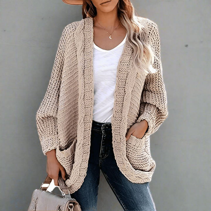 Boho Knit Cardigan with Pockets