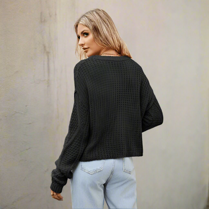 Vintage Twist Knit Sweater