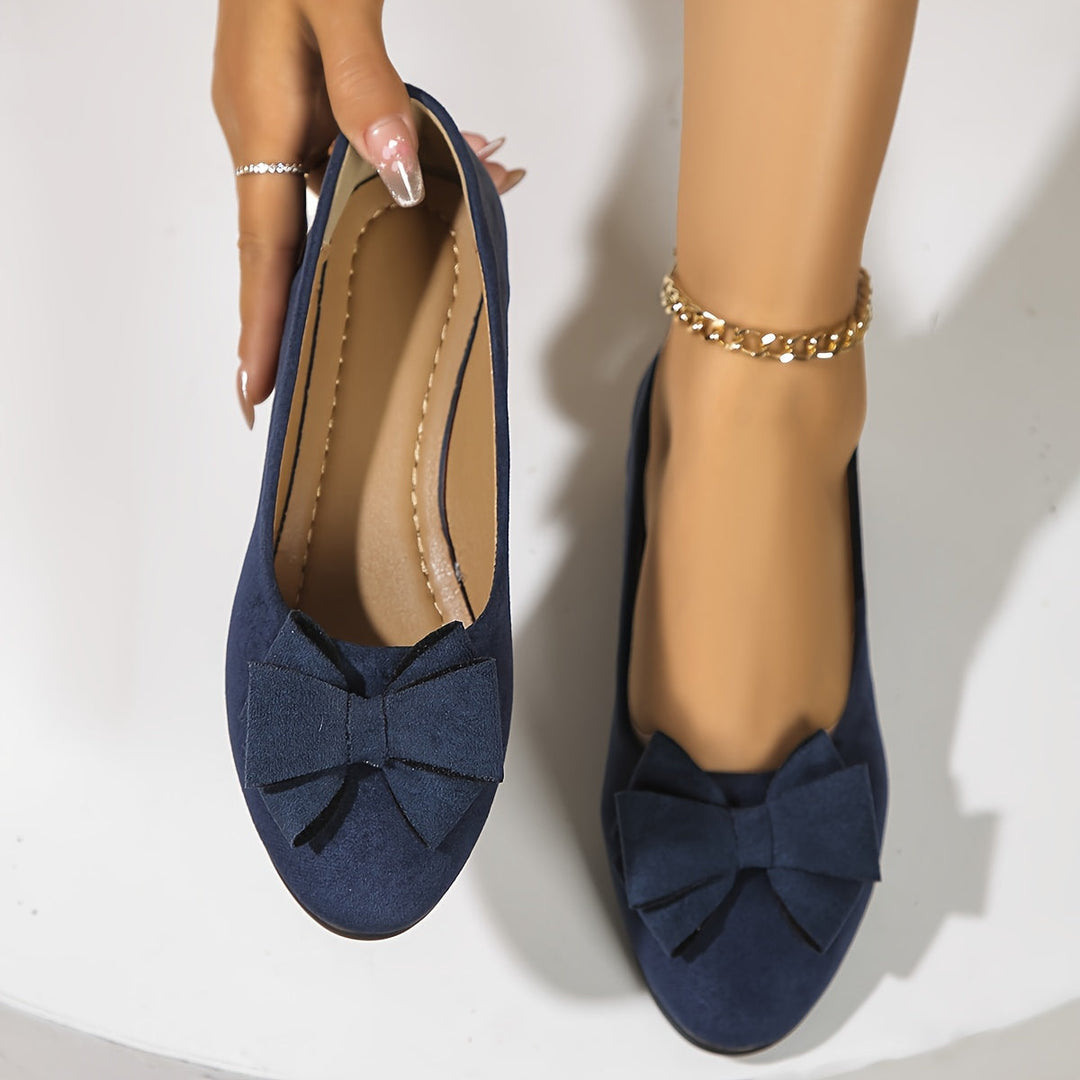 Camaly | Comfort Ballet Flats Made of Velvet