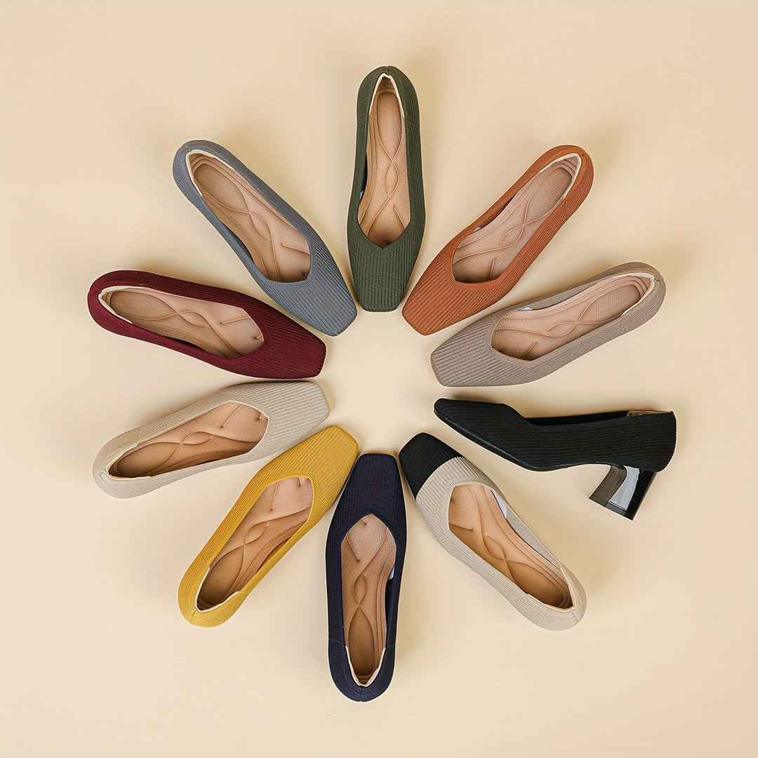 Lindzy | Robust Pumps with Heels for High Comfort