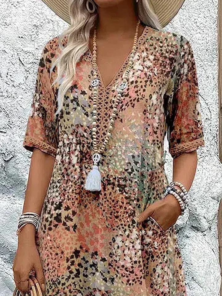 Celestia | Feminine Mid-Length Dress